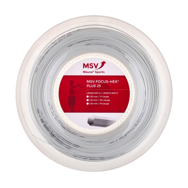 MSV Focus Hex +25 - 660' Reel | Strings